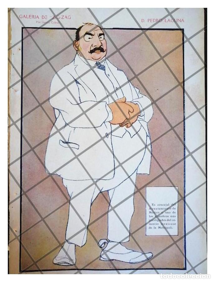 Collectionnisme d'affiches: CARICATURA ANTIGUA. PEDRO LAGUNA 1920 POR: GARCIA CABRAL