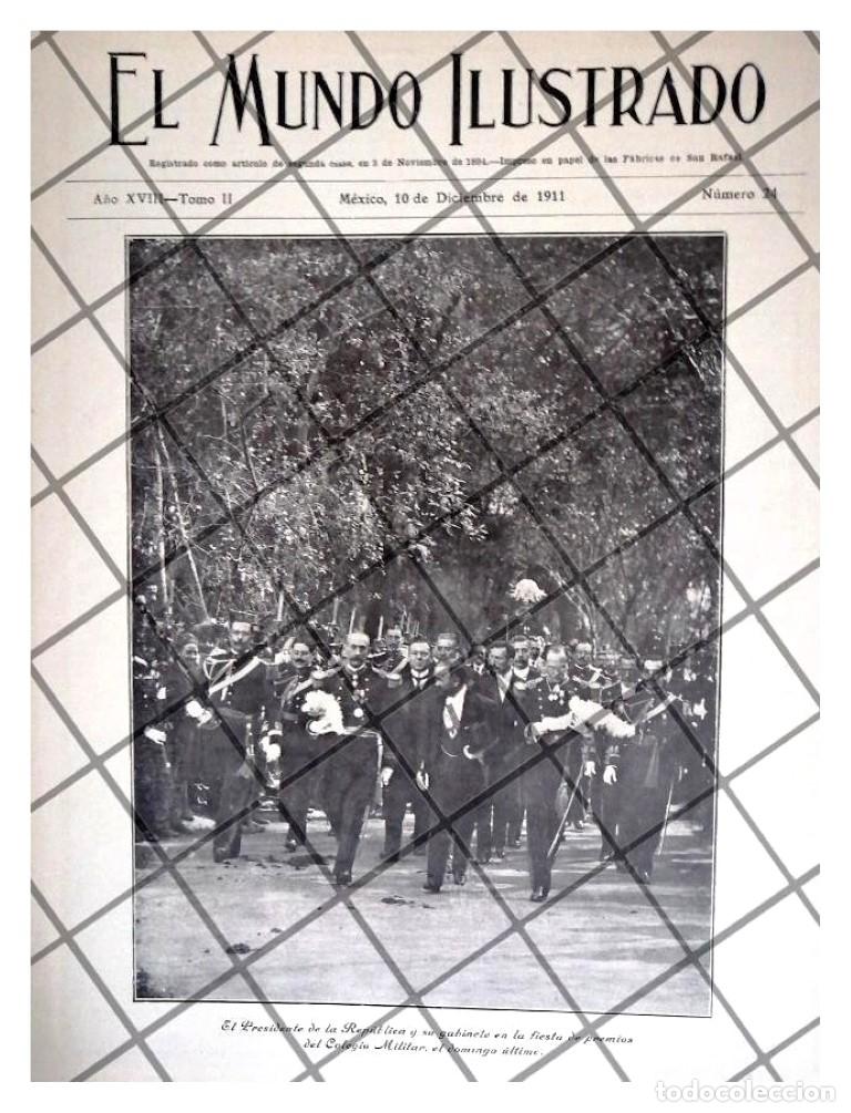 Collectionnisme d'affiches: PORTADA ANTIGUA 1911 FRANCISCO I MADERO Y GABINETE *R