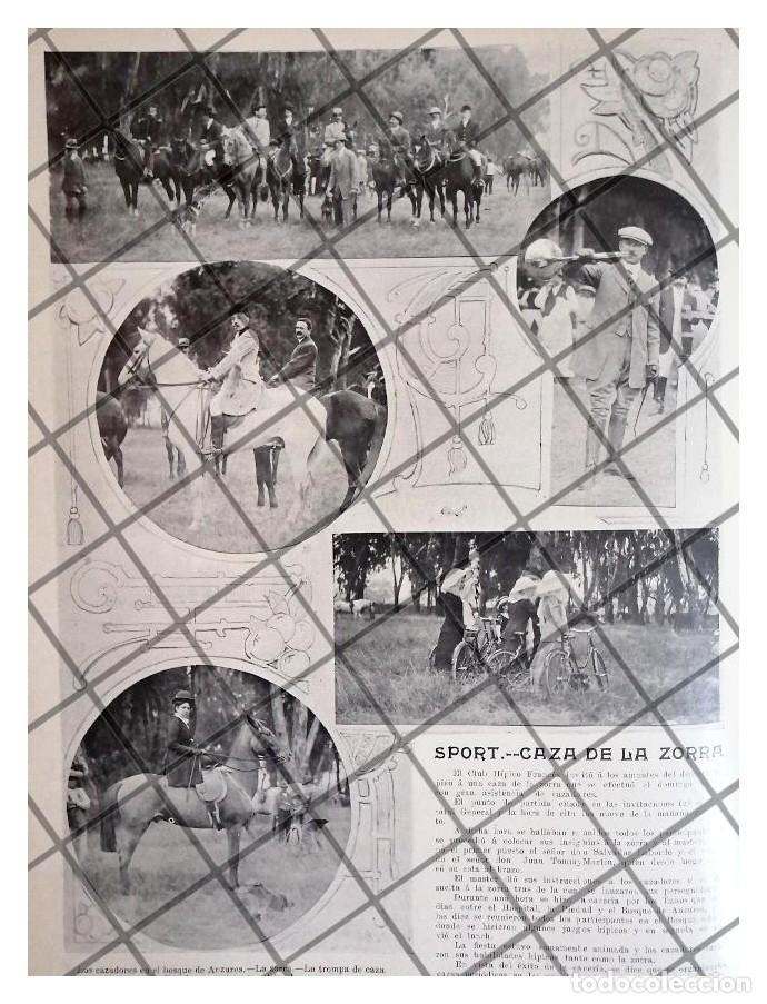 Collectionnisme d'affiches: AFICHE RETRO CLUB HIPICO FRANCES EN LA ANZURES 1911 *R