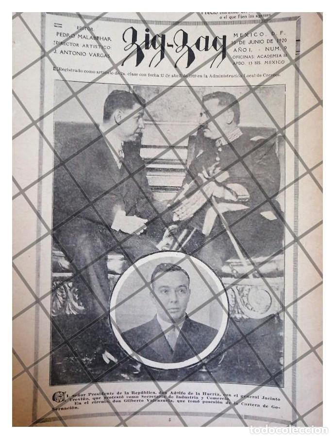Sammeln von Plakaten: AFICHE ANTIGUO ADOLFO DE LA HUERTA Y JACINTO TREVI&Ntilde;O 1920