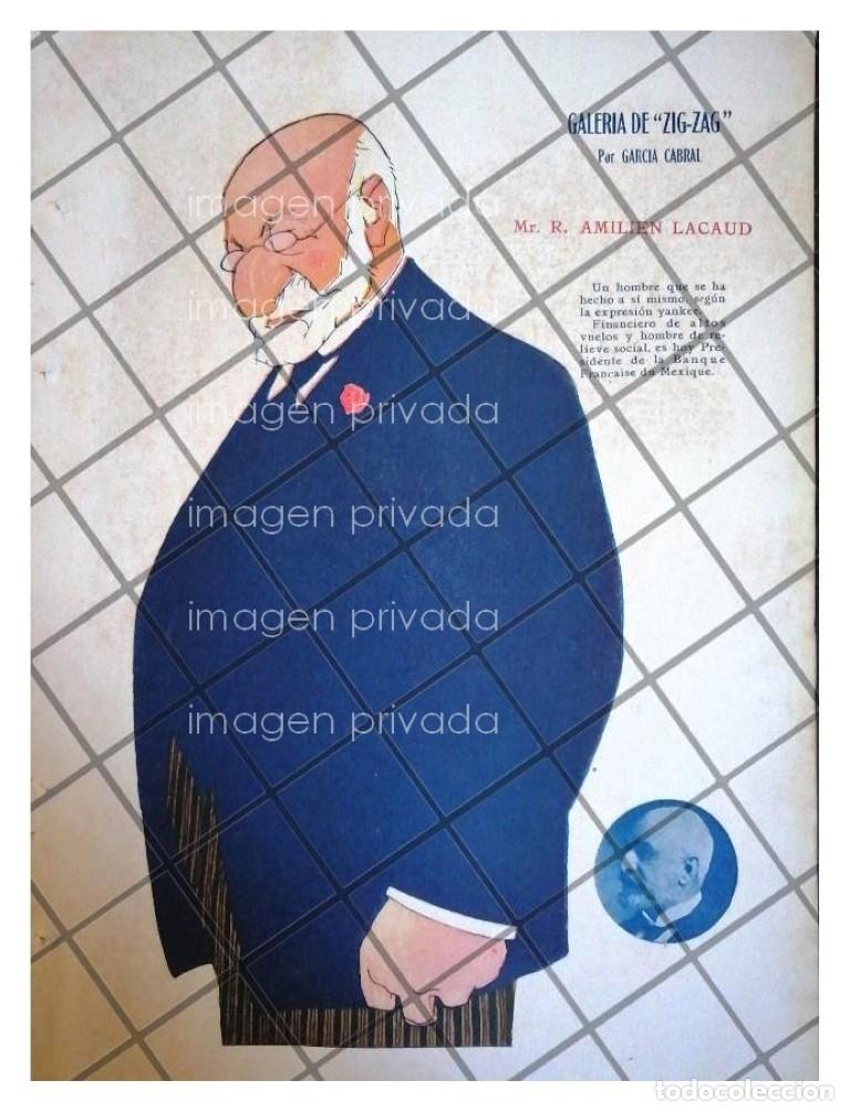 Sammeln von Plakaten: CARICATURA ANTIGUA. EMILIEN LACAUD 1920 /GARCIA CABRAL
