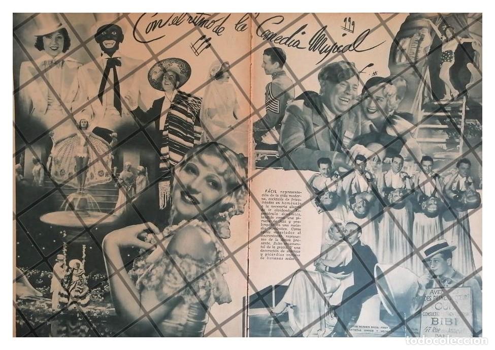 Sammeln von Plakaten: AFICHE ANTIGUO. ACTORES COMEDIANTES DE 1937 HOLLYWOOD