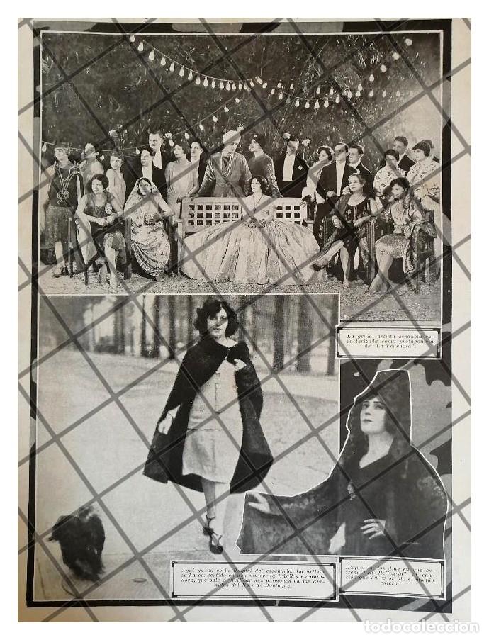 Poster collecting: AFICHE ANTIGUO. LA ACRIZ RAQUEL MELLER 1926