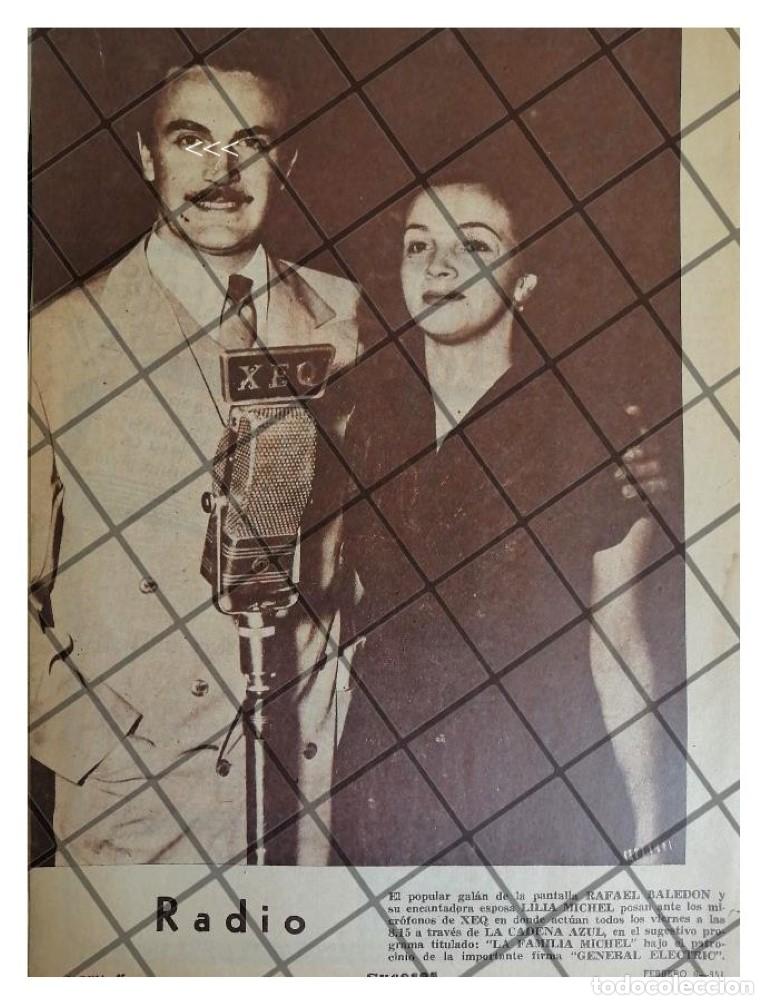 Sammeln von Plakaten: AFICHE RETRO RAFAEL VALEDON. XEQ RADIO. LA CADENA AZUL