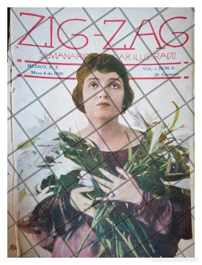 Sammeln von Plakaten: PORTADA ANTIGUA. ACTRIZ DE CINE MUDO ALICE JOYCE 1920