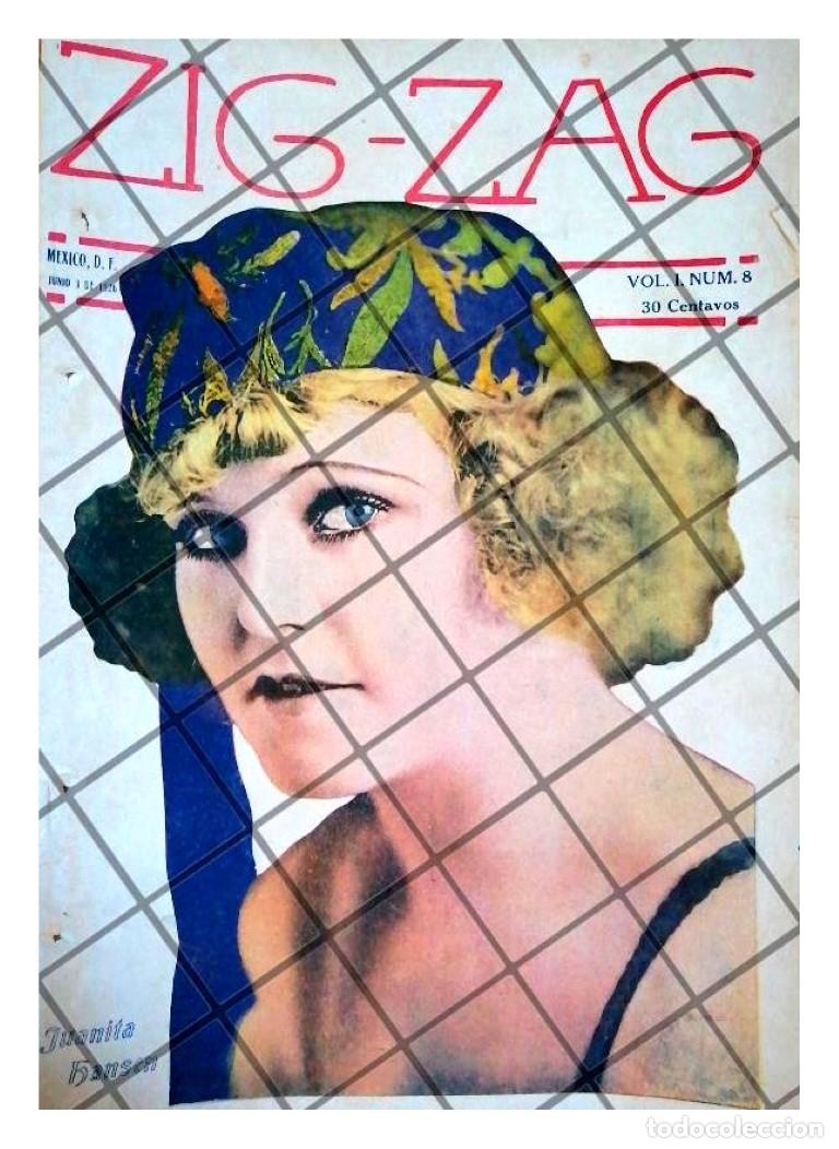 Sammeln von Plakaten: PORTADA ANTIGUA. ACTRIZ DE CINE MUDO JUANITA HANSEN 1920