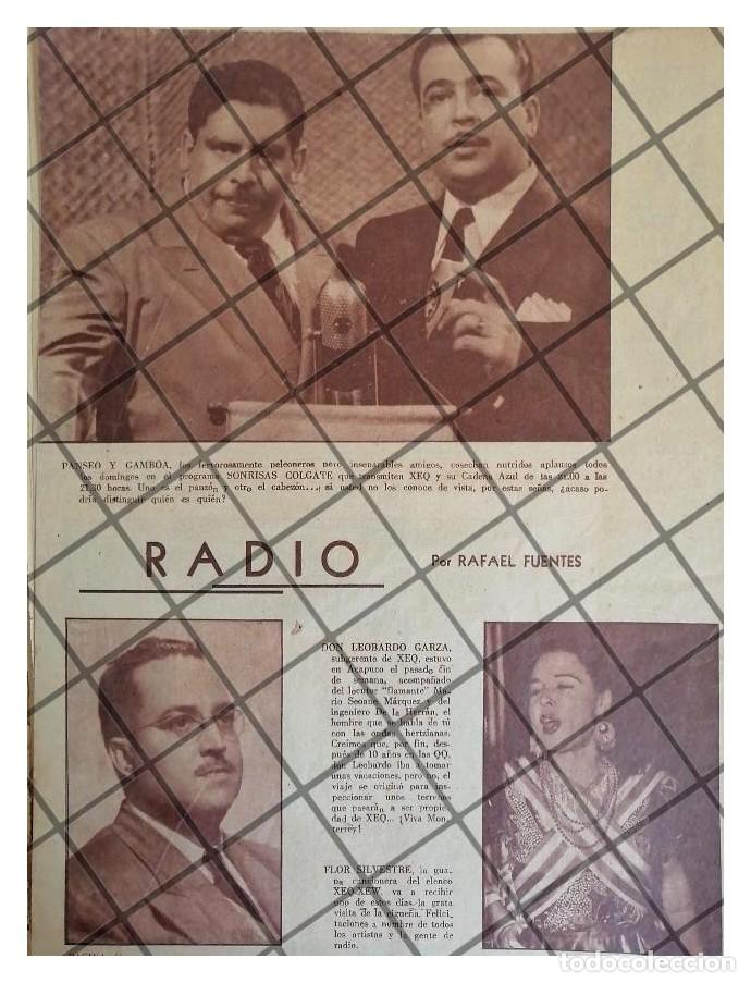 Collezionismo di affissi: PANSON PANSECO Y RAMIRO GAMBOA EN XEQ RADIO 1952