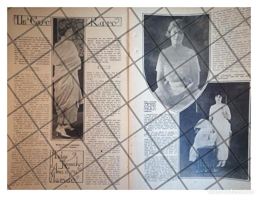 Collezionismo di affissi: AFICHE ANTIGUO ACTRIZ MADGE KENNEDY 1920 CINE MUDO