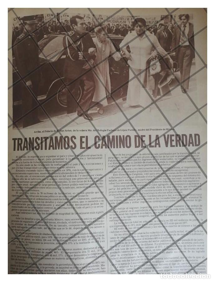 Collezionismo di affissi: AFICHE RETRO MARIA DEL REFUGIO PACHECO VILLA 1979