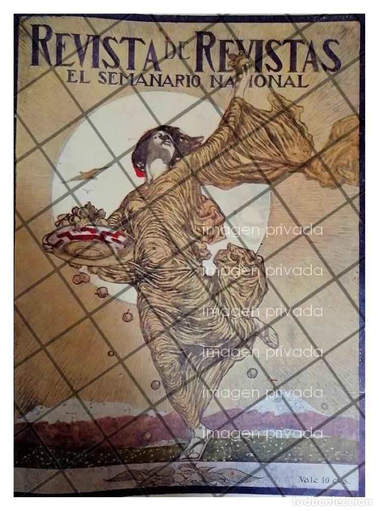 Collezionismo di affissi: PORTADA ANTIGUA ARTISTICA 1912 UNA MUSA