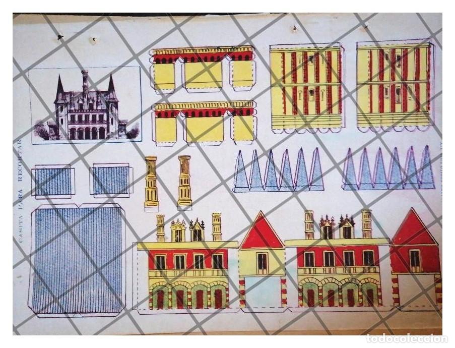 Collezionismo di affissi: RARO JUGUETE ANTIGUO DE PAPEL. CASITA 1920