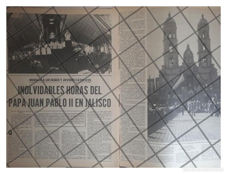 Poster collecting: AFICHE RETRO EL PAPA JUAN PABLO EN JALISCO 1979