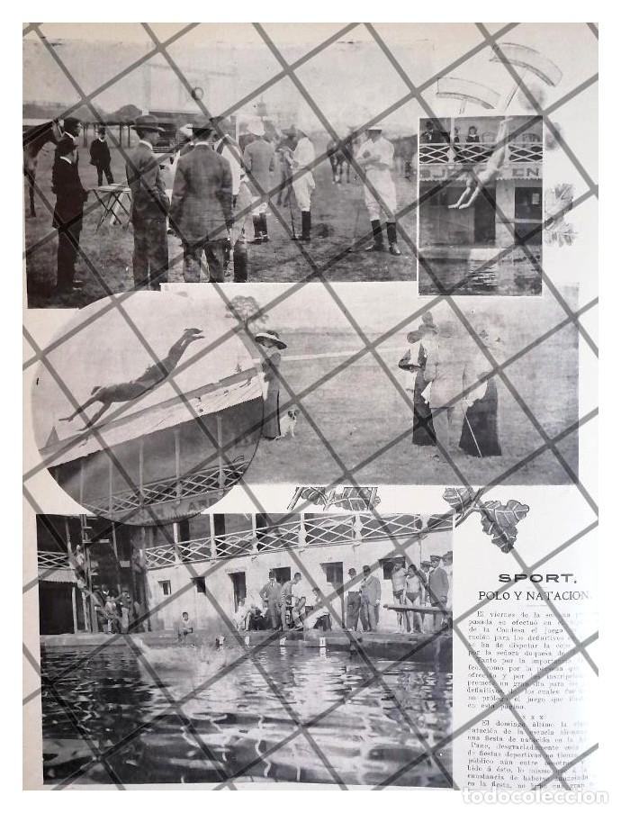 Poster collecting: AFICHE ANTIGUO, DEPORTES HIPODROMO LA CONDESA 1911 *R