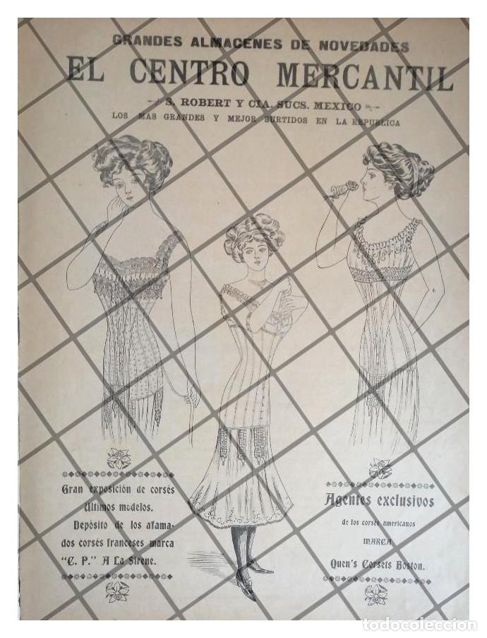 Poster collecting: PUBLICIDAD ANTIGUA TIENDA EL CENTRO MERCANTIL 1911 49
