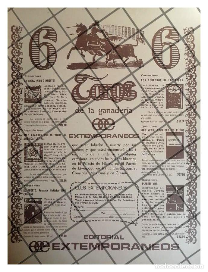 Poster collecting: AFICHE PUBLICITARIO RETRO EDITORIAL EXTEMPORANEOS /3