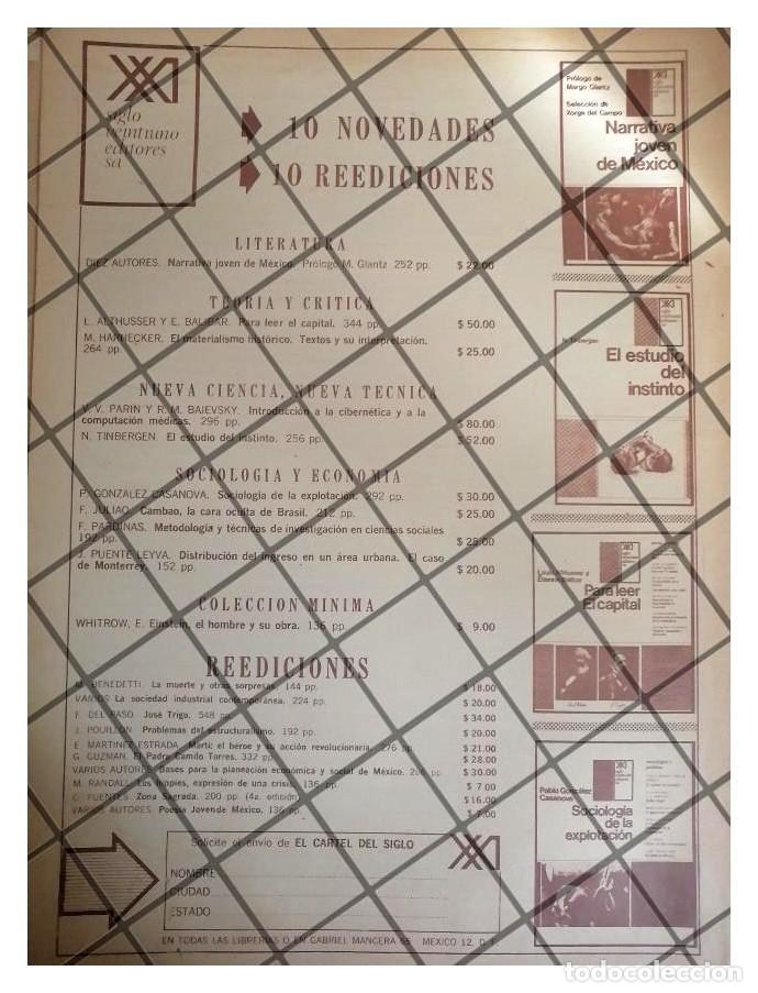 Poster collecting: AFICHE PUBLICITARIO RETRO. EDITORIAL SIGLO XXI. 1960s /5