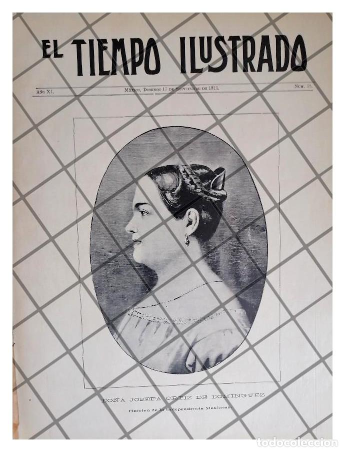 Poster collecting: PORTADA ANTIGUA 1911 JOSEFA ORTIZ DE DOMINGUEZ *R