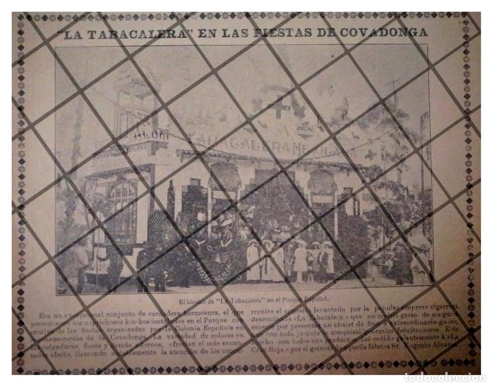 Poster collecting: AFICHE ANTIGUO LA TABACALERA MEXICANA EN KERMESSE 1911 *R