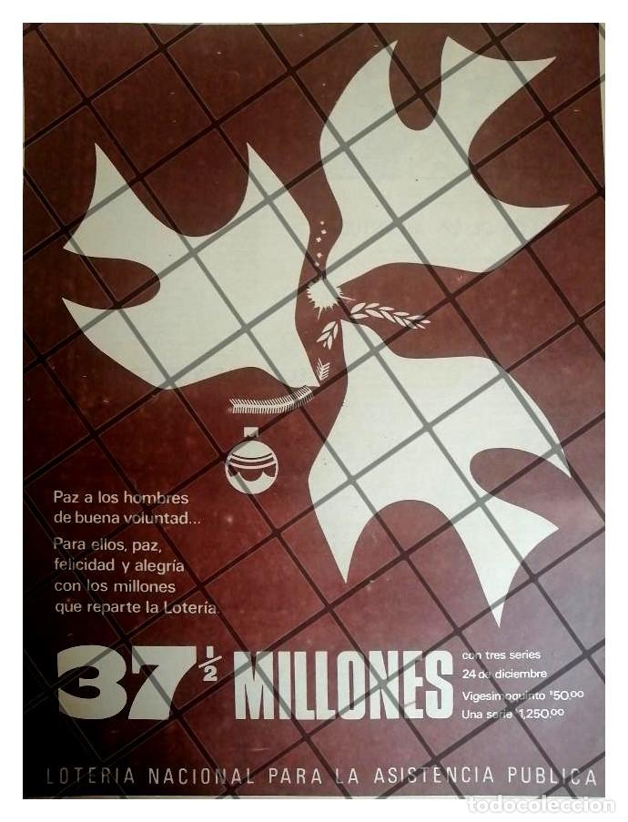 Poster collecting: PUBLICIDAD RETRO LOTERIA NACIONAL 1968 /214