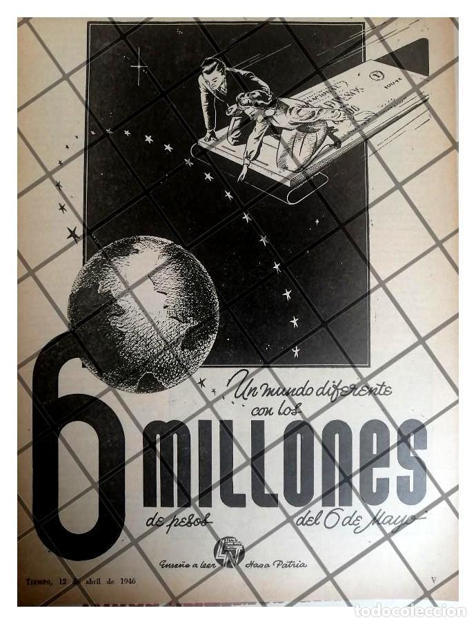 Collectionnisme d'affiches: PUBLICIDAD RETRO LOTERIA NACIONAL. 1946 219