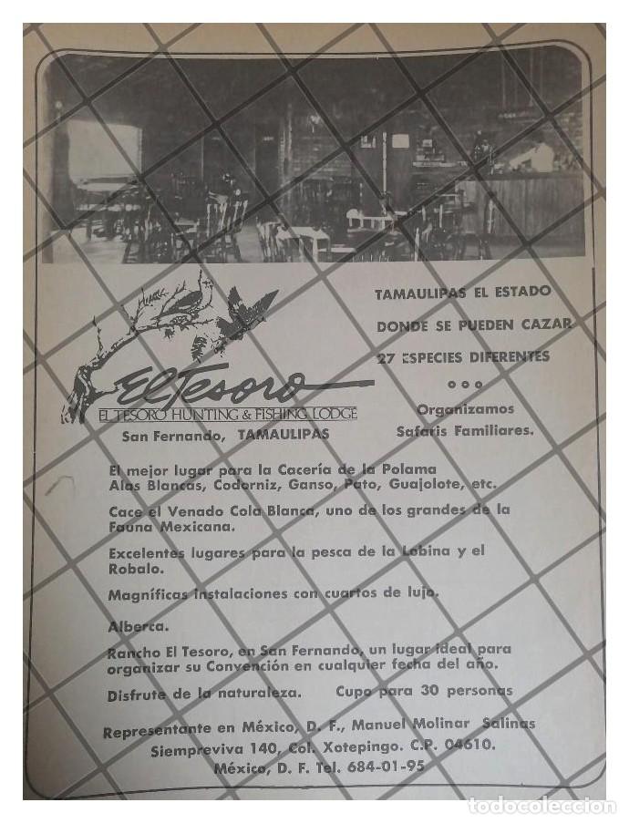 Colecionismo de cartazes: AFICHE RETRO RANCHO DE CACERIA EL TESORO TMPS. 1980s