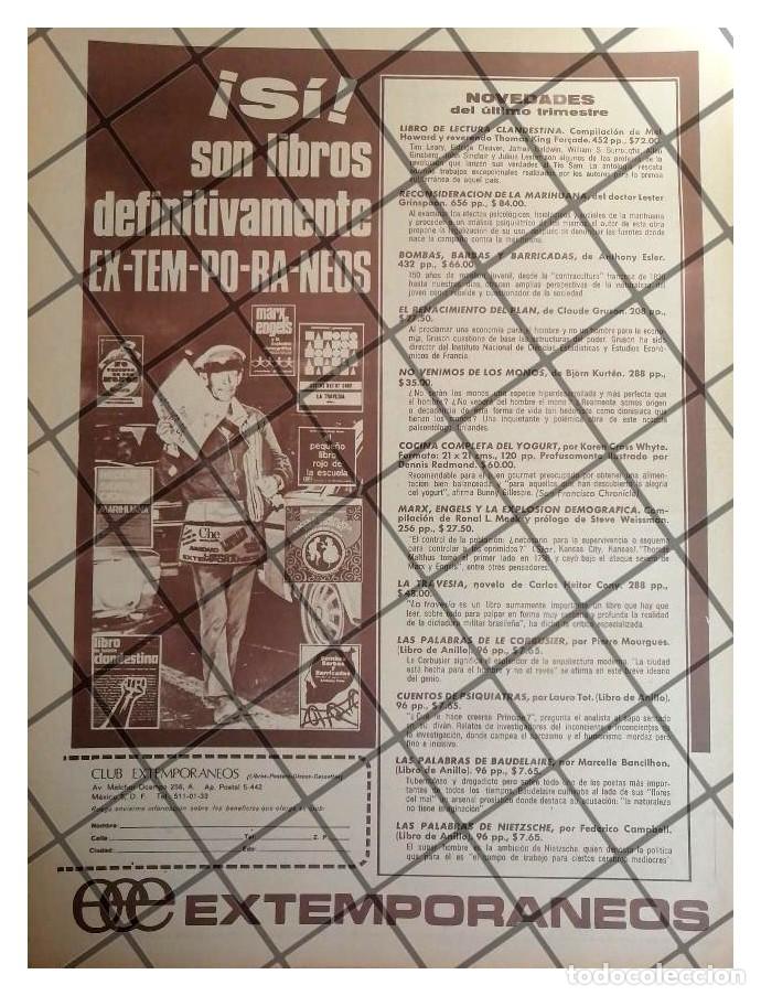 Coleccionismo de carteles: AFICHE PUBLICITARIO RETRO EDITORIAL EXTEMPORANEOS /2