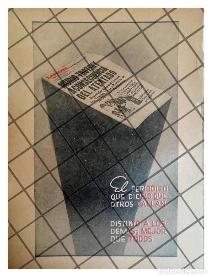 Coleccionismo de carteles: CARTEL PUBLICITARIO RETRO. PERIODICO LA PRENSA 1940