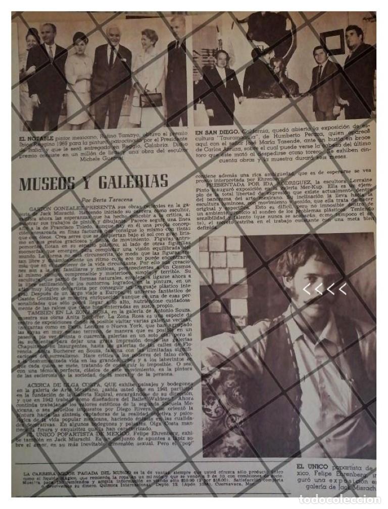 Collectionnisme d'affiches: AFICHE RETRO PINTOR. FELIPE EHRENBERG Y RUFINO TAMAYO