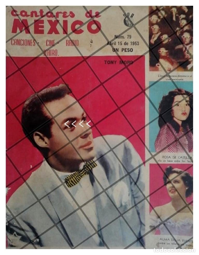 Collectionnisme d'affiches: PORTADA ANTIGUA, TONY MORO Y OTROS ARTISTAS 1953