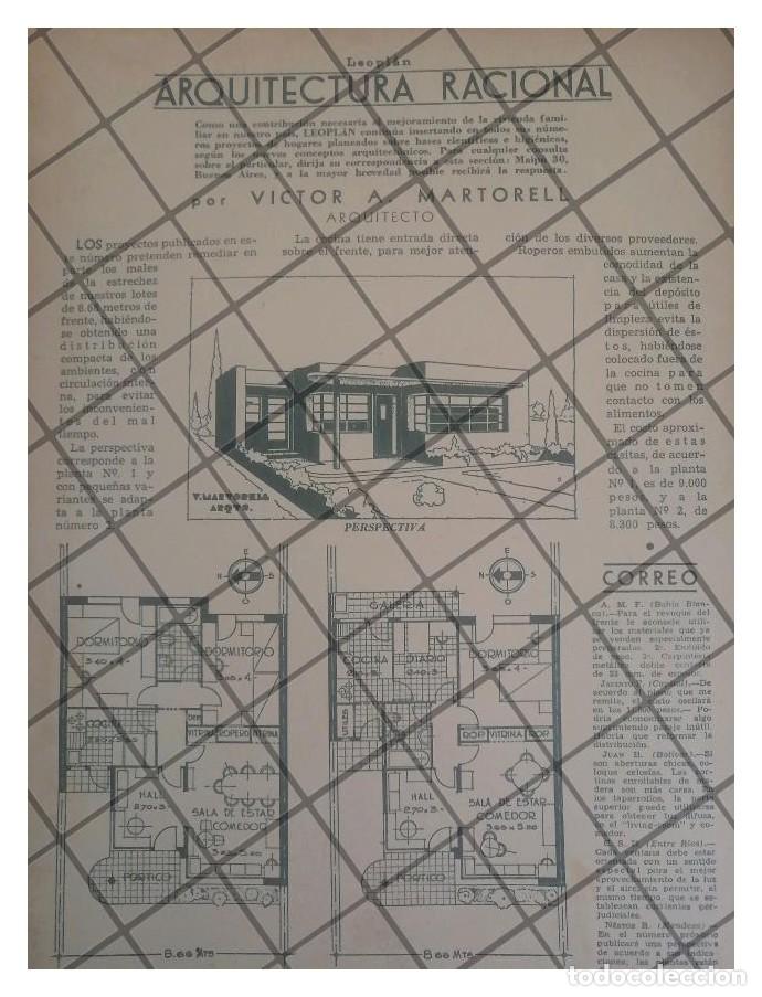 Collectionnisme d'affiches: AFICHE RETRO PLANOS DEL ARQUITECTO VICTOR A. MARTORELL /3