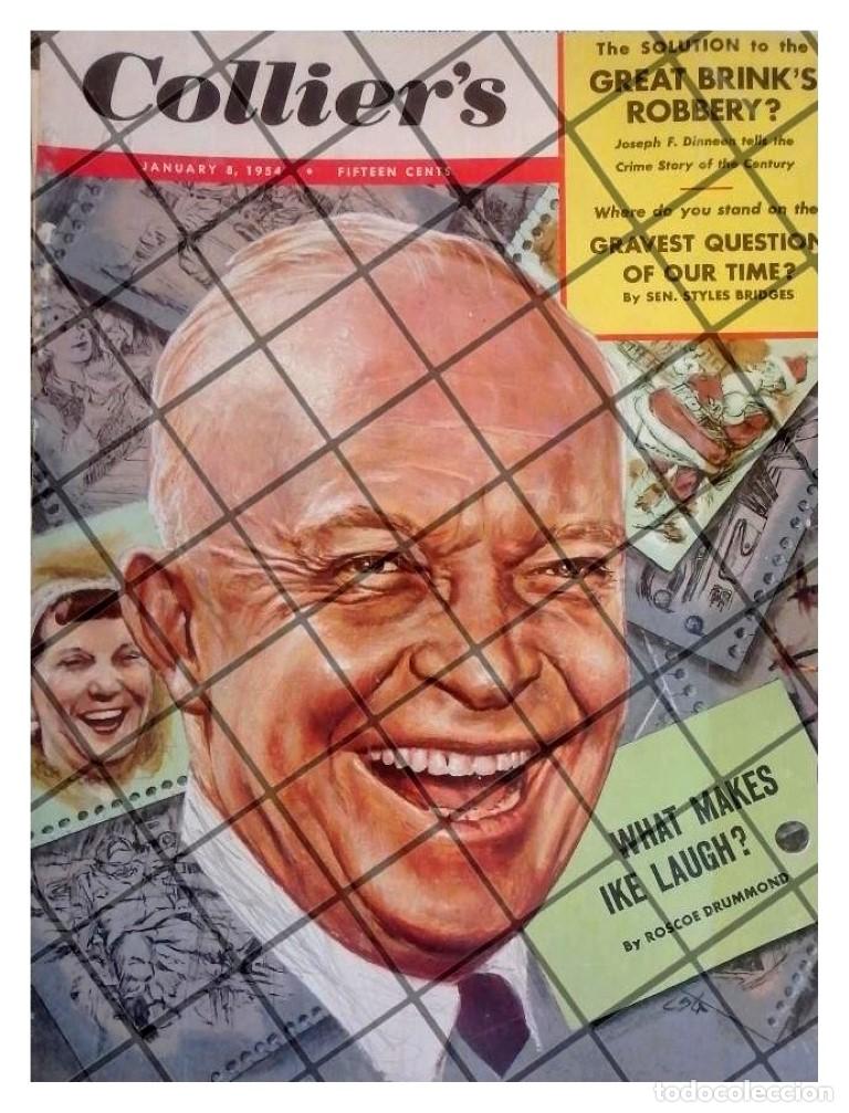 Sammeln von Plakaten: PORTADA ANTIGUA GENERAL DWIGHT EISENHOWER 1954