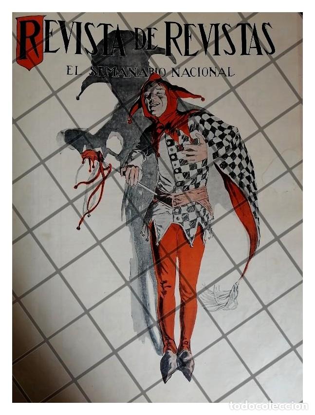 Sammeln von Plakaten: PORTADA ANTIGUA ARTISITCA 1912 ARLEQUIN SONRIENTE