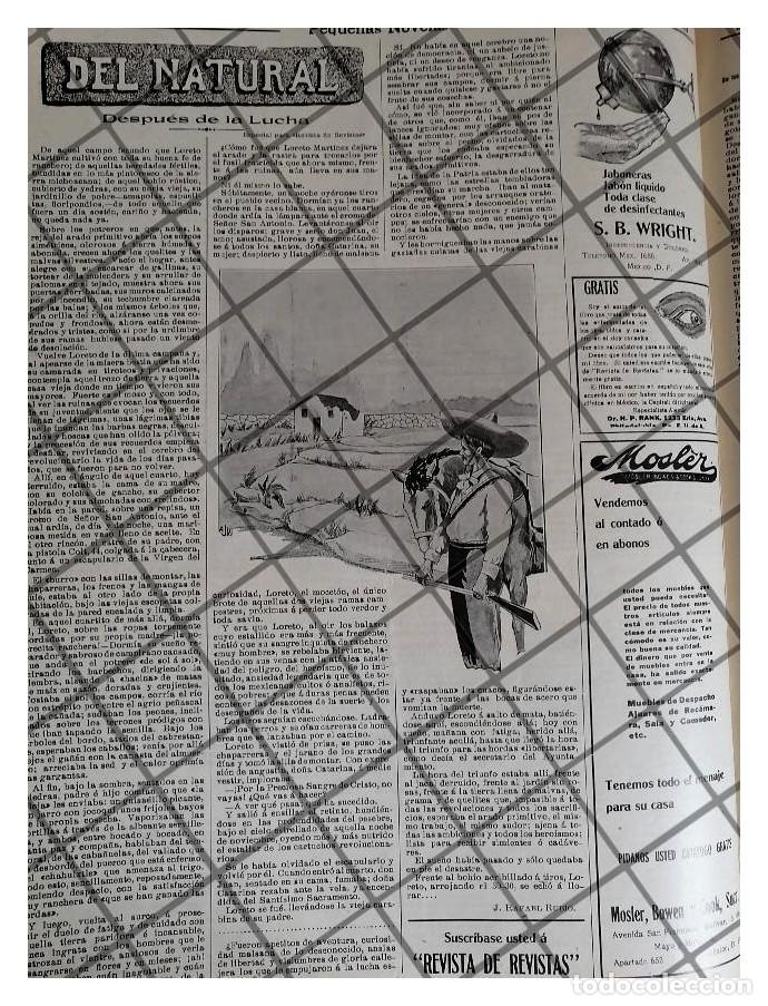 Sammeln von Plakaten: AFICHE INEDITO CUENTO REVOLUCIONARIO/ RAFAEL RUBIO 1912