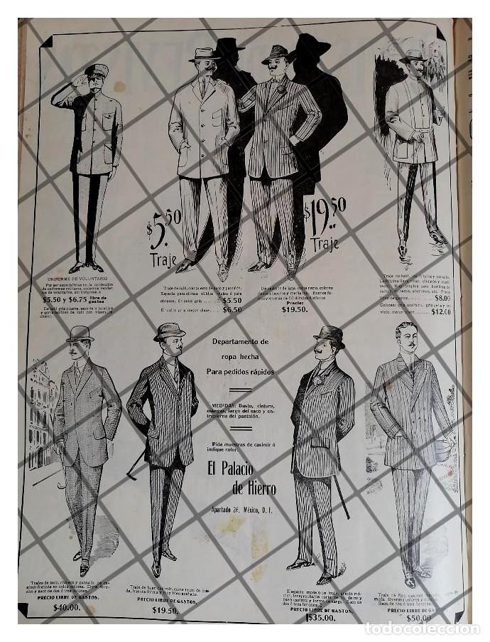 Collectionnisme d'affiches: AFICHE RETRO PALACIO DE HIERRO Y UNIFORMES MILITARES 1912
