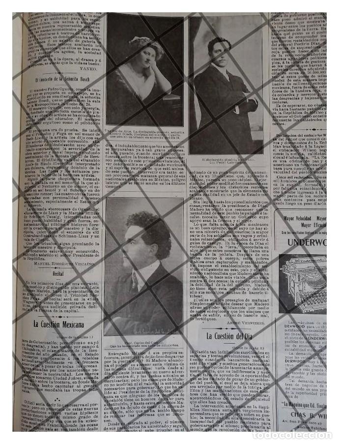 Poster collecting: AFICHE ANTIGUO LUIS OGAZON, CARLOS DEL CASTILLO ETC 1912