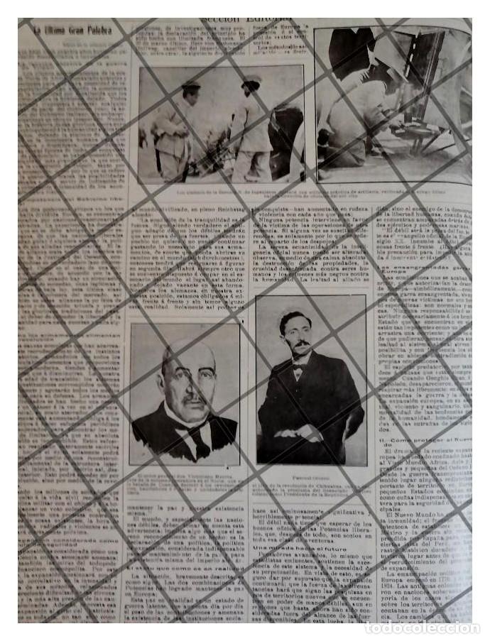 Collectionnisme d'affiches: AFICHE ANTIGUO PASCUAL OROZCO Y VICTORIANO HUERTA 1912