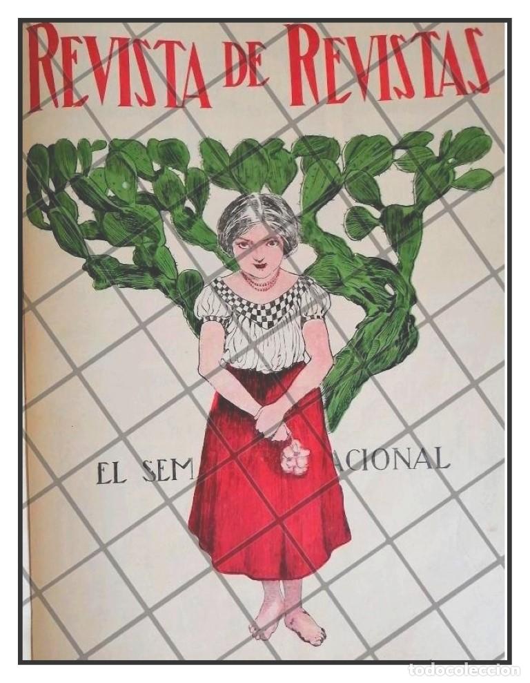Collectionnisme d'affiches: PORTADA ANTIGUA 1912 NI&Ntilde;A INDIGENA Y NOPALERA