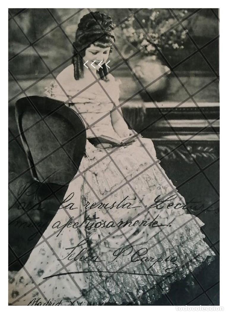 Collectionnisme d'affiches: AFICHE RETRO LA CANTANTE SELICA PEREZ CARPIO 1930