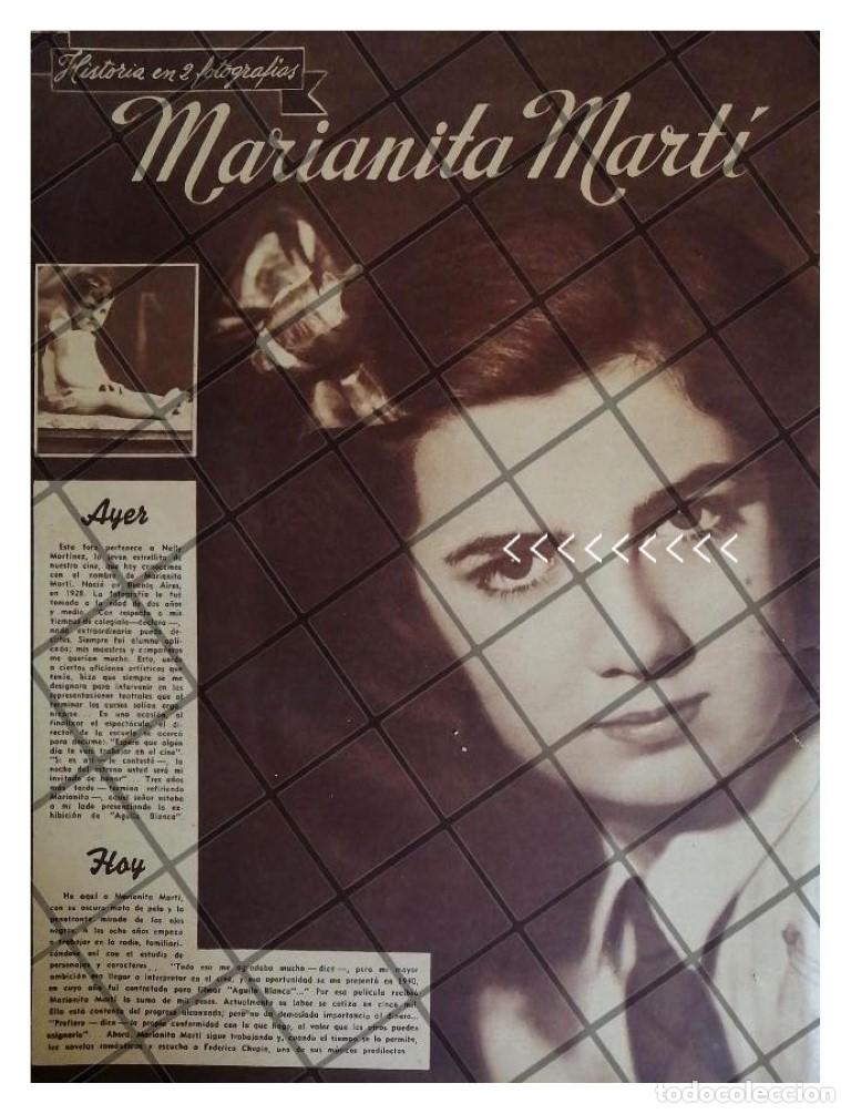 Collectionnisme d'affiches: AFICHE ANTIGUO. ACTRIZ. NELLY MARTINEZ (ARGENTINA) 1930s