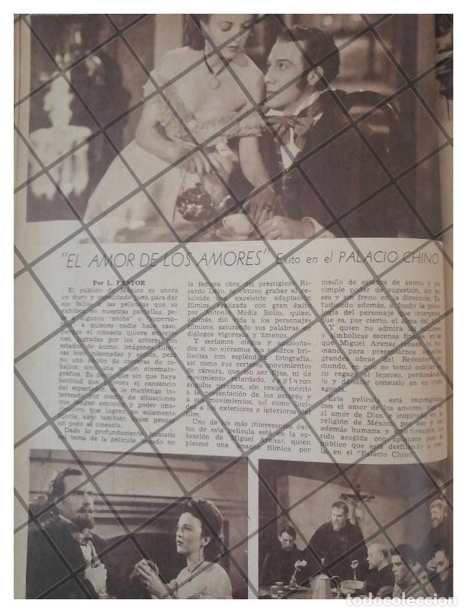 Collectionnisme d'affiches: AFICHE RETRO. PELICULA. EL AMOR DE LOS AMORES 1944