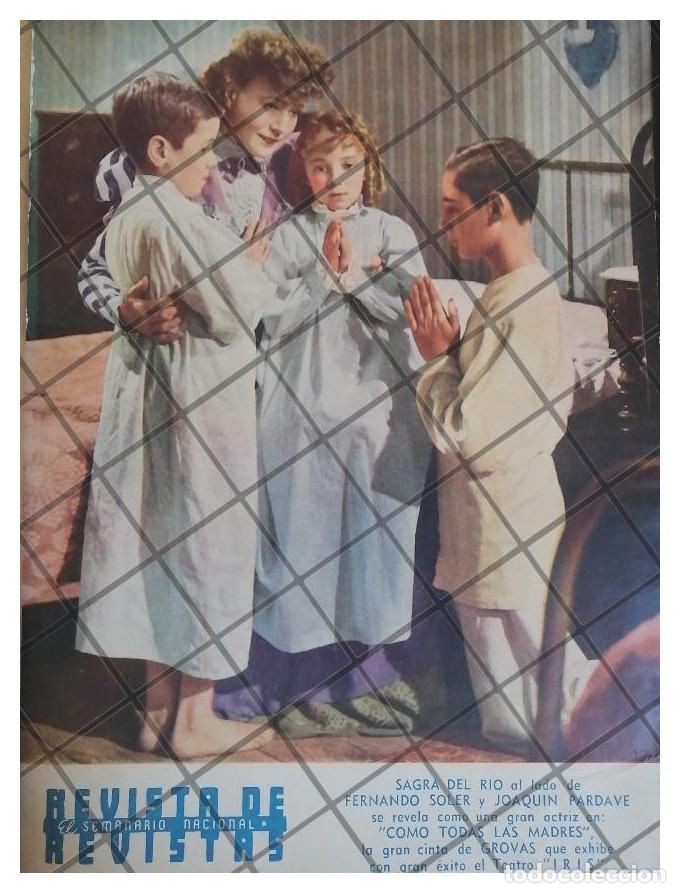Collectionnisme d'affiches: PORTADA ANTIGUA 1944 PELICULA. COMO TODAS LAS MADRES