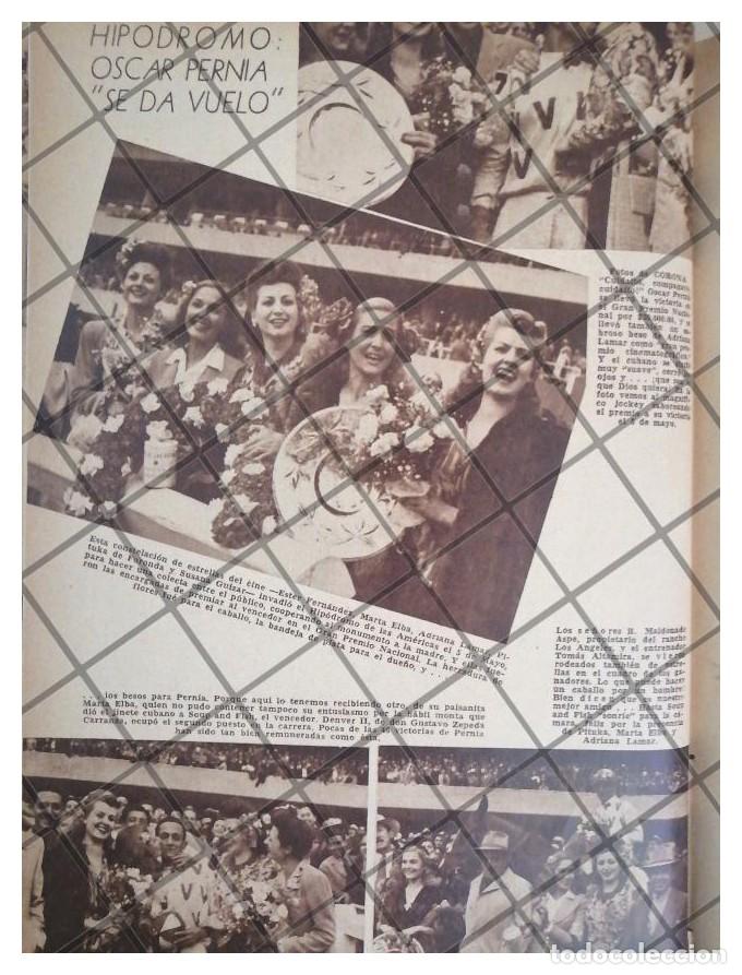 Collectionnisme d'affiches: AFICHE RETRO ARTISTAS EN HIPODROMO DE LAS AMERICAS 1944