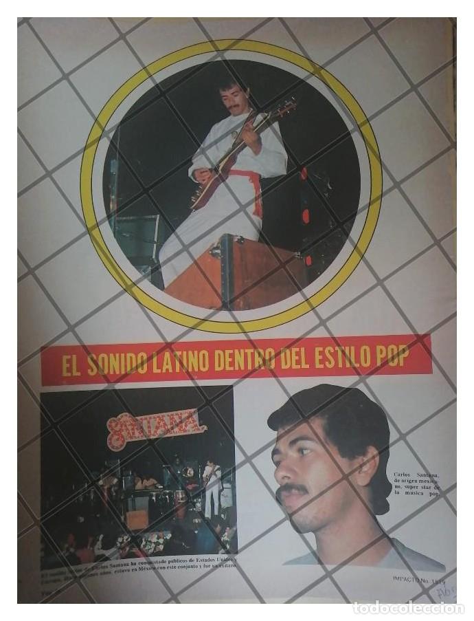 Collectionnisme d'affiches: AFICHE RETRO EL GUITARRISTA SANTANA 1979