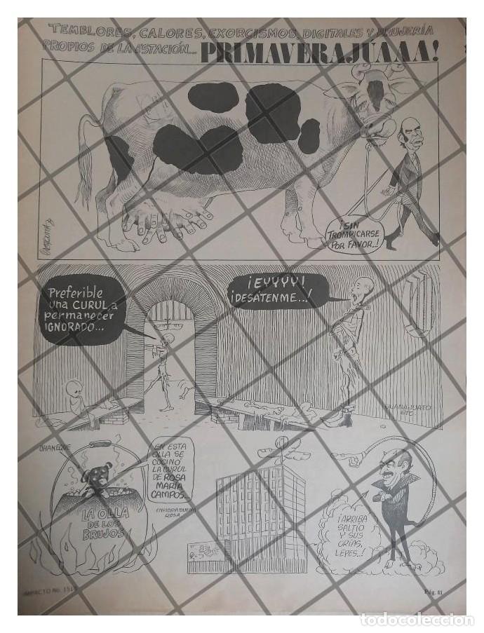 Poster collecting: CARICATURA POLITICA RETRO DE JESUS CASTRUITA 1979 /6