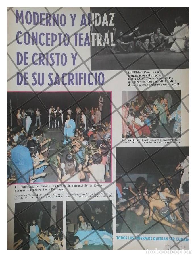 Poster collecting: AFICHE RETRO TEATRO SANTO DOMINGO, LA PASION 1979