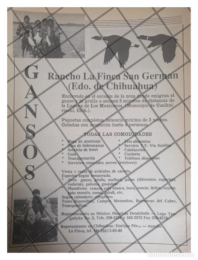 Poster collecting: CARTEL RETRO RANCHO FINCA SAN GERMAN, CHIHUAHUA 1980