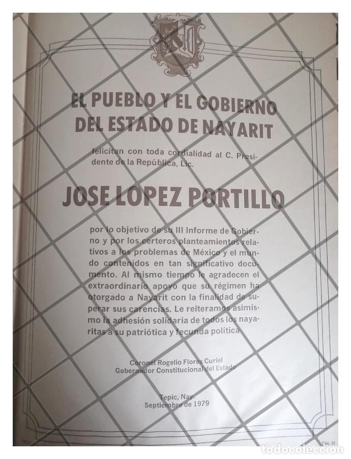 Poster collecting: AFICHE POLITICO RETRO NAYARIT FELICITA A LOPEZ PORTILLO 1979