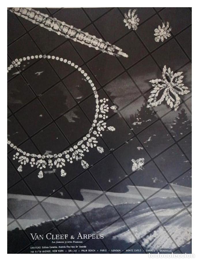 Collezionismo di affissi: CARTEL PUBLICITARIO RETRO. JOYAS VAN CLEEF & ARPELS