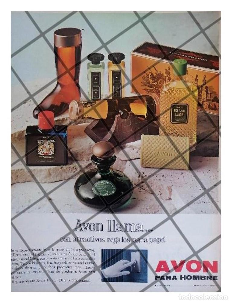 Collezionismo di affissi: CARTEL PUBLICITARIO RETRO COSMETICOS AVON 1968 /15