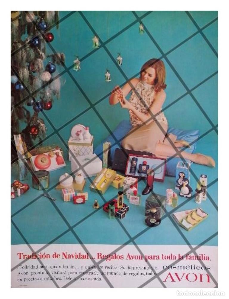 Collezionismo di affissi: CARTEL PUBLICITARIO RETRO COSMETICOS AVON 1967 /20